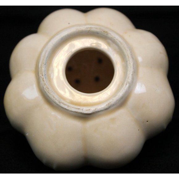 Vtg 60s Anthropomorphic Smiling Garlic Shaped Salt Pepper Shaker Yellow Ceramic - Picture 11 of 11